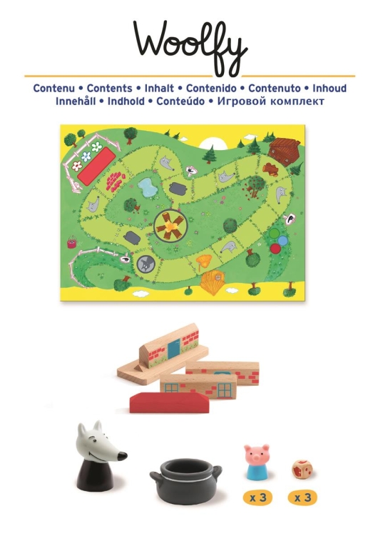 WOOLFY WILK I ŚWINKI - gra planszowa DJECO - DJ084274.jpg