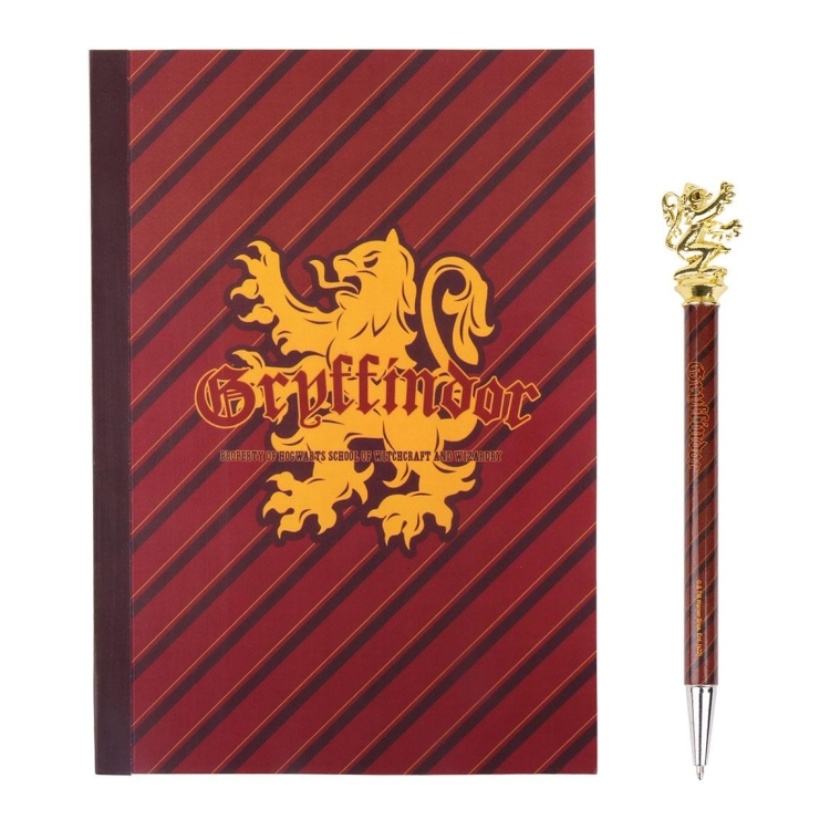 GRYFFINDOR - Zestaw papierniczy długopis i zeszyt - Harry Potter - Cerda2.jpg