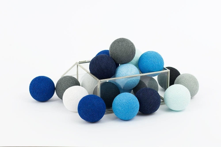 Zestaw lampek Cotton Balls Blackness Blue (2).jpg