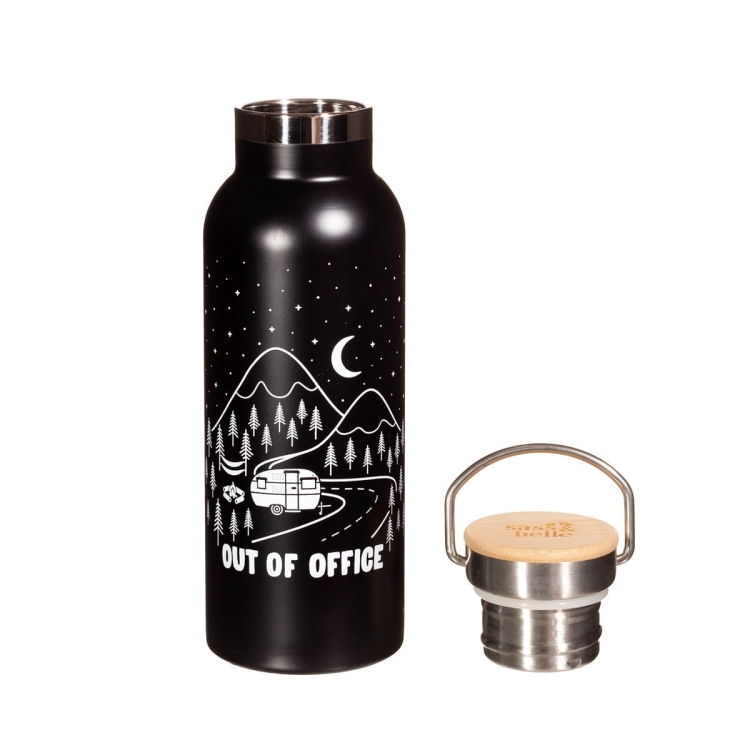 OUT OF OFFICE - Metalowa butelka na wodę 500 ML2.jpg