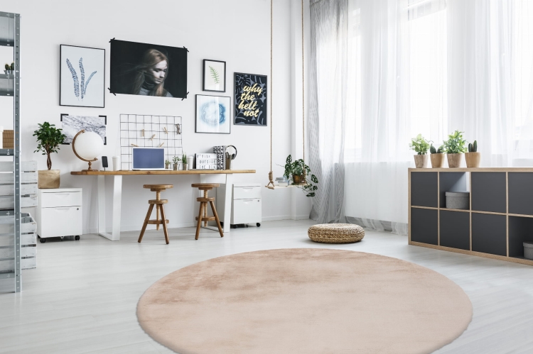 RABBIT CREME - Dywan do domu Rabbit z długim włosiem Arte Espina5.jpg